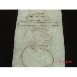 Victorian Lot 4 Watch Chains Gold Filled#1086514