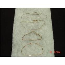 Victorian Gold Filled Lot of  4 Watch Chains #1086517