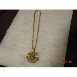 Signed  TORINO Necklace 1950s Unusual #1086530