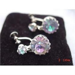 Made In Austria Aurora Borealis Earrings #1086583