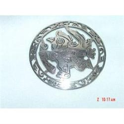  Gugliemo CINI  1940s Sterling Brooch RARE #1086603