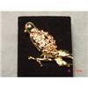 Image 1 : GERRYS Pink Rhinestone Bird Brooch #1086864