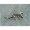 Image 1 : VINTAGE signed DTB Sterling Gecko  Brooch #1087266