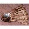 Image 1 : Kirk RePOUSSE Five O'clock TEASPOONS 12 #1088204