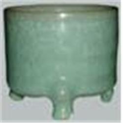 Precious Chinese Celadon Porcelain Three-leg #1088957