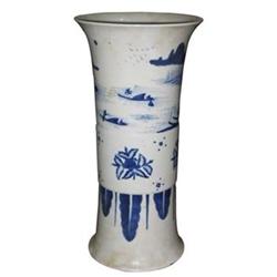 Beautiful Chinese Blue And White Porcelain Vase#1088959