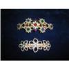 Image 1 : 2 large hair clips with rhinestones #1089105