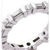 Image 1 : 2.08 carats DIAMOND WEDDING BAND baguette cut #1089292