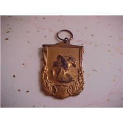 Watch Fob Embossed with Mercury wings  #1089381