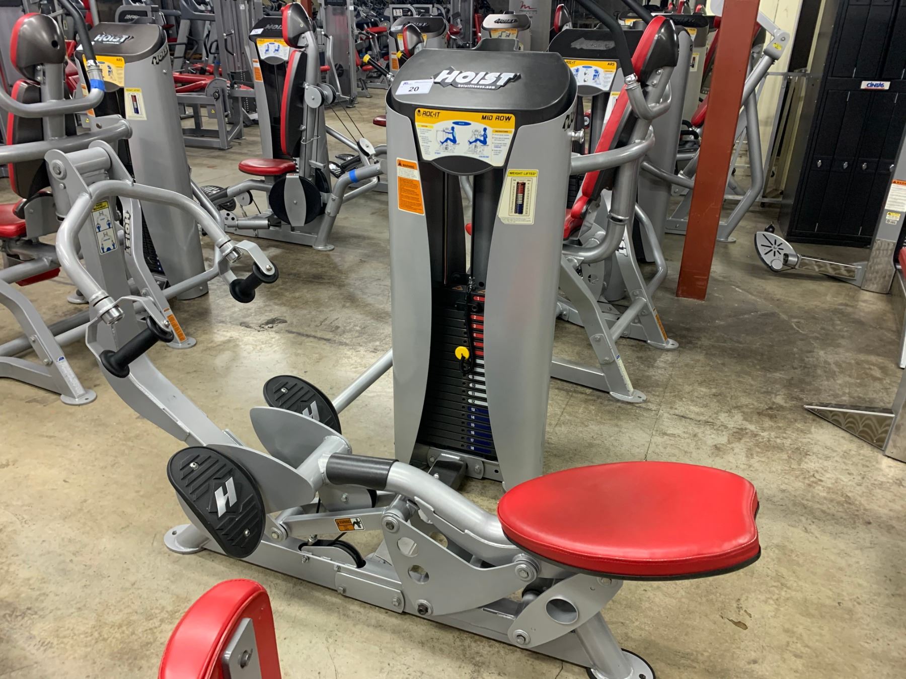 HOIST ROC-IT SPECIALIZED COMMERCIAL MID ROW MACHINE