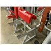 Image 1 : STAR TRAC RED & GREY PREACHER CURL BENCH