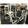 Image 2 : WHITE APEX SEATED LEG PRESS EXERCISE MACHINE