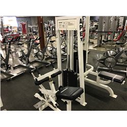 WHITE APEX SEATED CALF EXERCISE MACHINE - Able Auctions