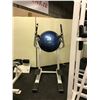 Image 2 : WHITE LIFE FITNESS BOSU BALL AB CHAIR EXERCISE MACHINE