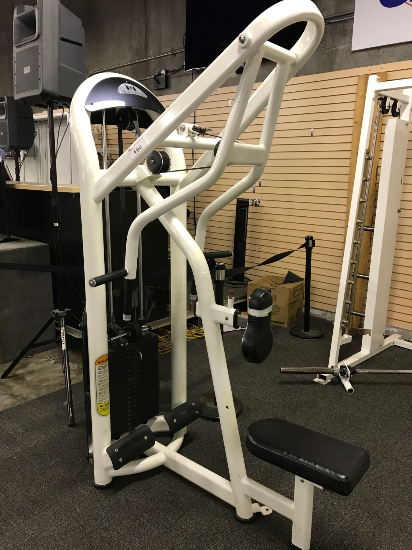 WHITE MATRIX PEC / DEC FLY EXERCISE MACHINE