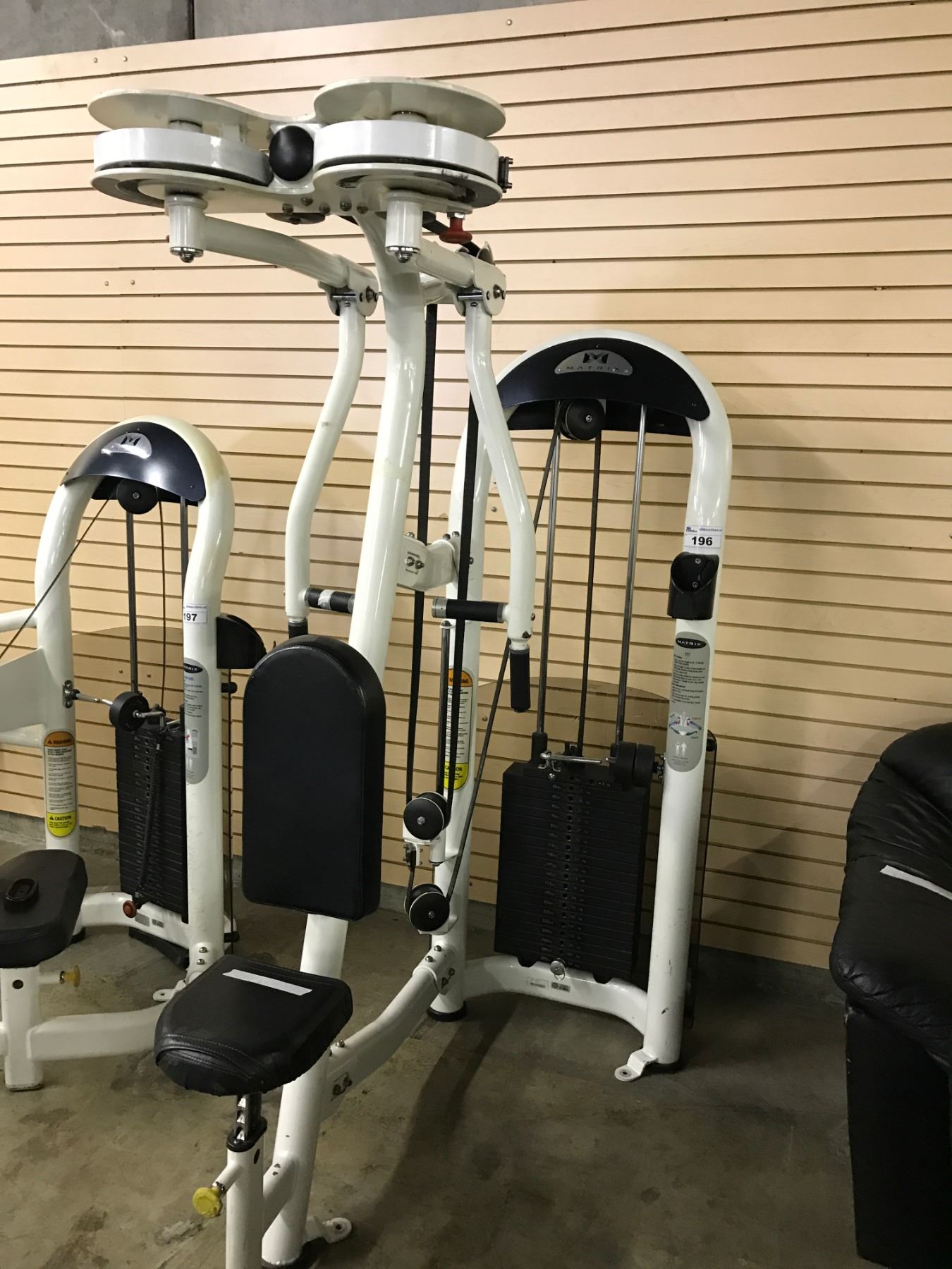 WHITE MATRIX PEC / DEC FLY EXERCISE MACHINE