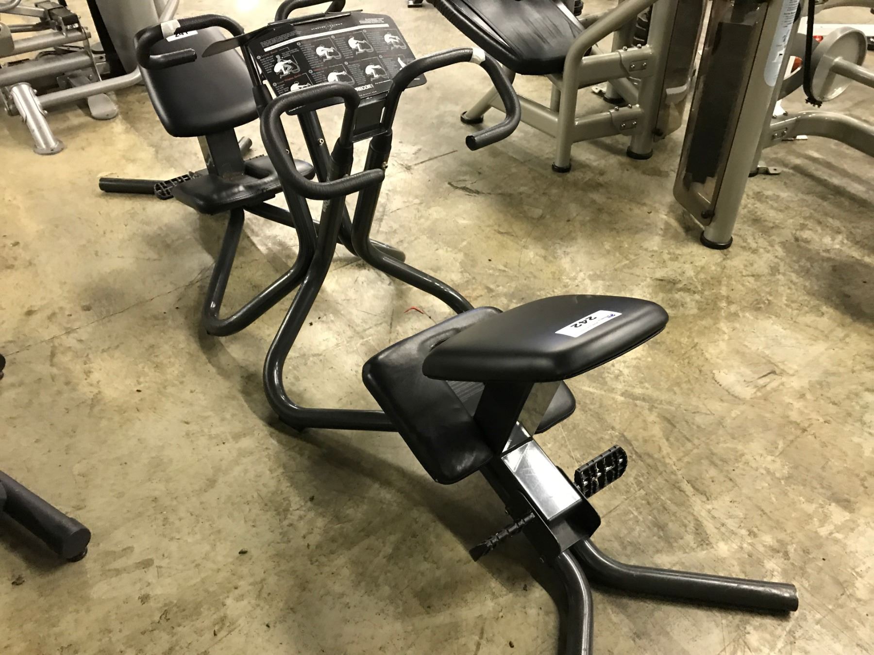 PRECOR STRENGTH TRAINER COMMERCIAL STRETCH BENCH