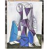 Image 2 : Pablo Picasso Spanish Oil on Canvas 6.17.53