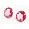 Image 2 : 1.85ct Round Cut Pinkish Red Natural Ruby GGL 2pc