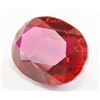 Image 2 : 15.70ct Oval Cut Blood Red Natural Ruby GGL