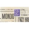 Image 2 : 4 Assorted Italian Stamps with Newspaper
