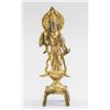 Image 1 : Chinese Gilt Bronze Boddhisattva Statue