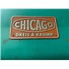 Image 2 : CHICAGO DREIS & KRUMP MODEL 810 L BRAKE WITH METAL RACK INCLUDING ; DYES & ASSORTED METAL 3PH