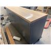 Image 2 : WOOD & METAL MASTERCRAFT 7 DRAWER, 2 DOOR MOBILE TOOL CHEST 72"L X 20"W X 38"H (NO CONTENTS)