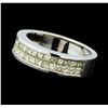 Image 1 : 1.34 ctw Diamond Ring - 18KT White Gold