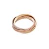 Image 1 : Cartier 18K Gold Extra Small Trinity Ring 49