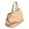 Image 1 : Prada Cream Pebbled Leather Tote Shoulder Bag