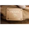 Image 7 : Prada Cream Pebbled Leather Tote Shoulder Bag