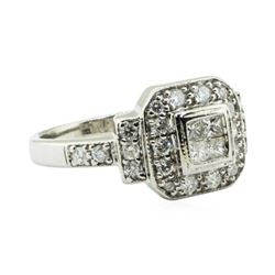 0.67 ctw Diamond Ring - 14KT White Gold