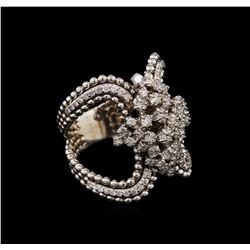 1.24 ctw Diamond Ring - 14KT White Gold