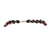 Image 2 : Cherry Colored Baltic Amber Necklace - 14KT Yellow Gold Clasp