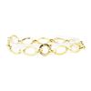 Image 2 : Fancy Link Bracelet - 18KT Yellow Gold