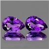 Image 1 : Natural Purple Amethyst Pair 13x9 MM{Flawless-VVS1}