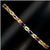 Image 1 : Natural Fancy Color Sapphire Bracelet