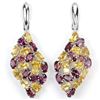 Image 1 : Natural Multi Gemstone EarRing