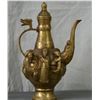 Image 1 : Chinese Brass 8 Immortals Wine Tea/ Wine Pot