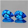 Image 1 : Natural Premium AAA Swiss Blue Topaz Pair 9x6 MM  FL