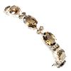 Image 1 : Natural 14x10 MM Top Smoky Quartz 139.60 CTs Bracelet