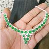 Image 3 : Natural Burma Jade/Jadite Type A Necklace - Untreated