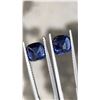 Image 4 : Natural Cushion Royal Blue Sapphire Pair 4.14 Cts
