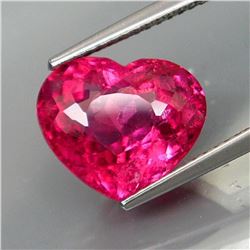 Natural Top Pink Tourmaline Heart 5.59 Ct