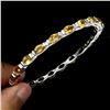 Image 2 : Natural Top Rich Yellow Citrine 72.40 Ct Bangle