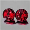 Image 1 : Natural AAA Burma Red Spinel Pair {Flawless-VVS1}