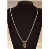 Image 1 : PRETTY 3.25 CT GREEN AMETHYST PENDANT