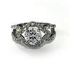 Image 1 : SPARKLING 2.5 CT CENTER STONE DIAMOND RING