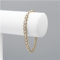 SPARKLING 4.5 Ct WHITE DIAMOND TENNIS BRACELET